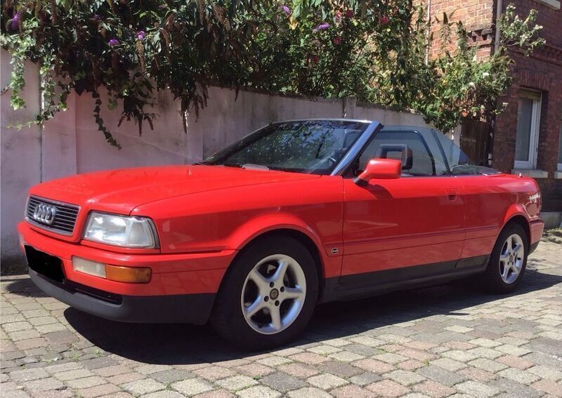 Rot Gebraucht 1993 Audi Cabriolet Sport Cabrio | 6.000 € - Bild 1/4