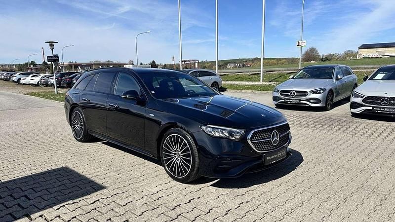 Gebraucht Mercedes E300 AMG 197 PS (144 kW) 2025 Lack obsidianschwarz Kombi