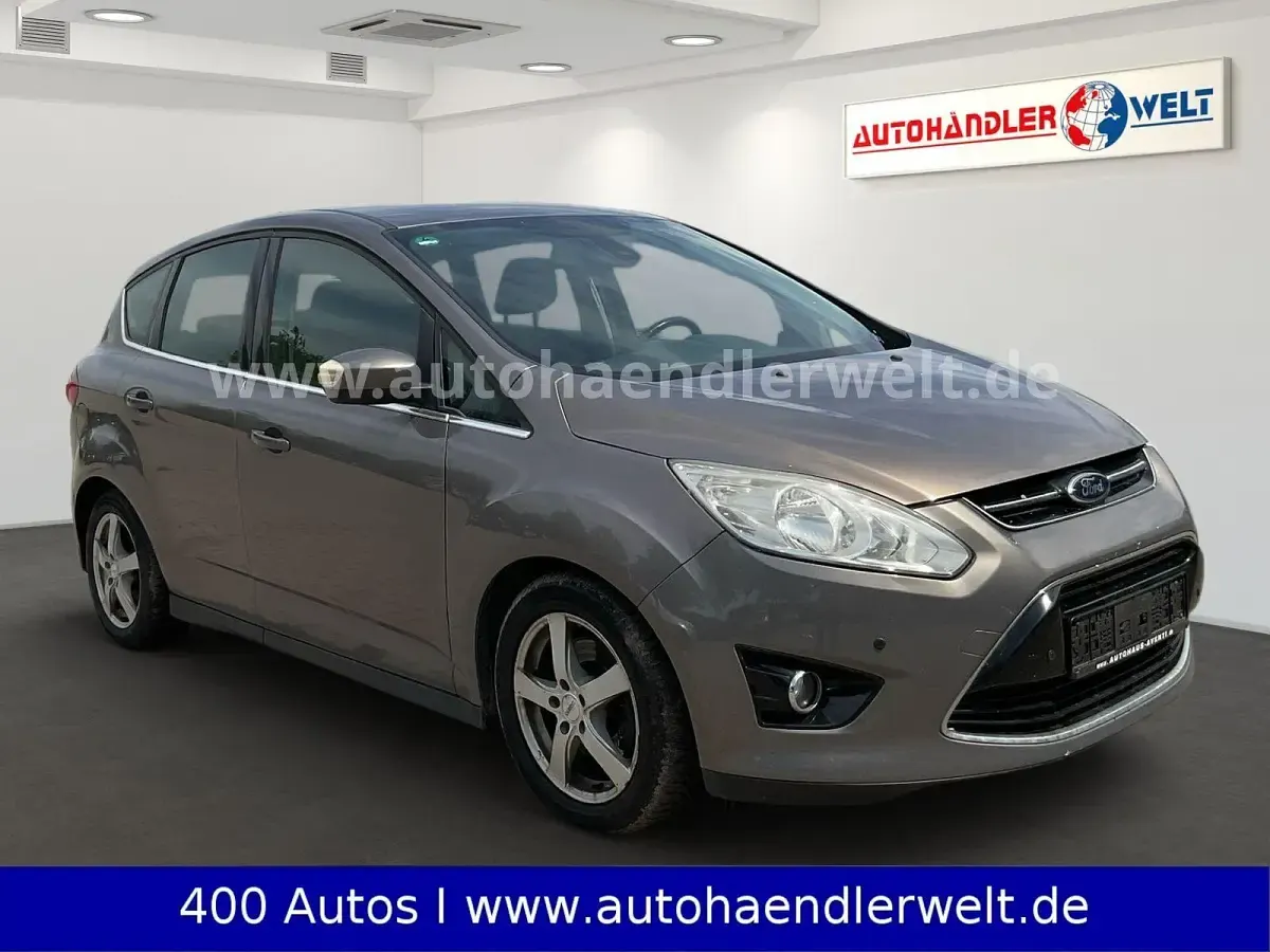 Gebraucht Ford C-MAX Titanium 150 PS (110 kW) 2012 Grau Van / Kleinbus