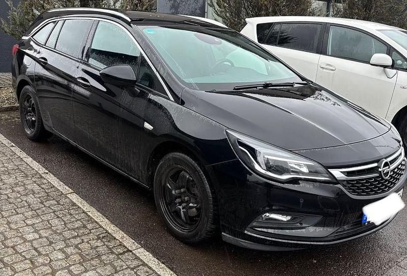 Gebraucht Opel Astra Dynamic 125 PS (91 kW) 2017 Schwarz Kombi