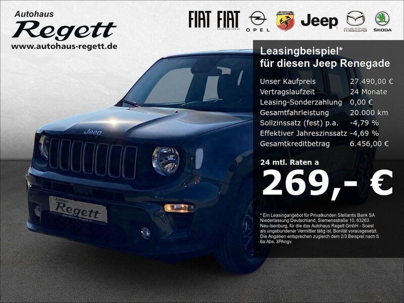 Grau Neu 2024 Jeep Renegade Longitude SUV | 27.490 € (Fairer Preis) - Bild 1/4