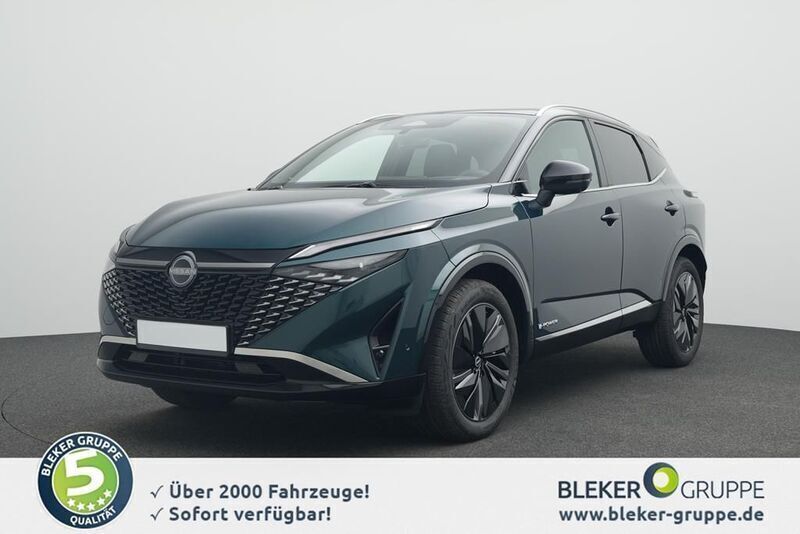 Deep ocean/black dar Neu 2024 Nissan Qashqai Tekna SUV | 42.490 € (Teuer) - Bild 1/4