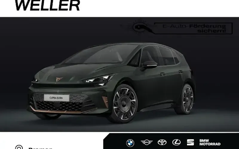 Nouvelle Cupra Born 150 kW (204 ch) 2026 Argent Citadine