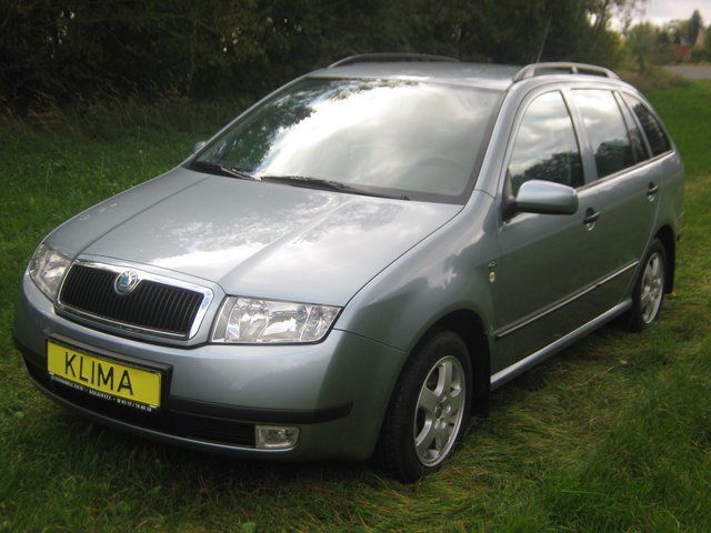 Gebraucht Skoda Fabia Comfort 75 PS (55 kW) 2002 Grau metallic Kleinwagen