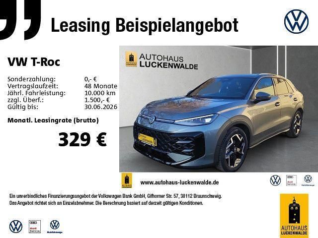 Neu VW T-Roc R-line 150 PS (110 kW) 2026 Grau SUV