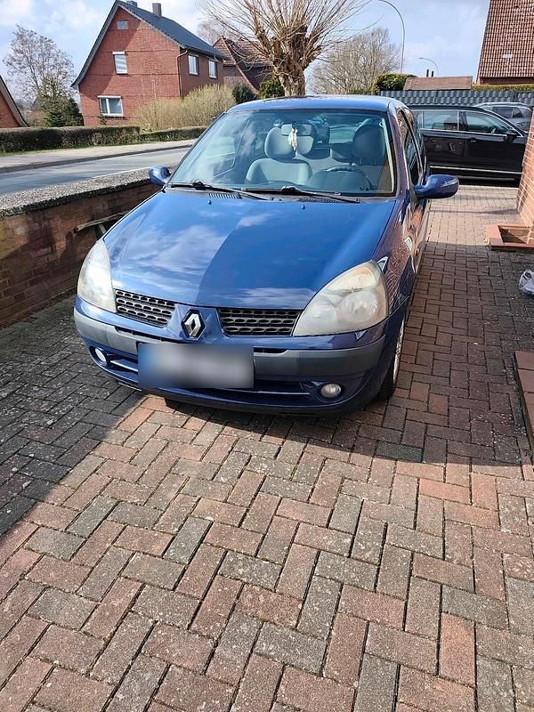 Gebraucht Renault Clio II 2002 Blau Kleinwagen