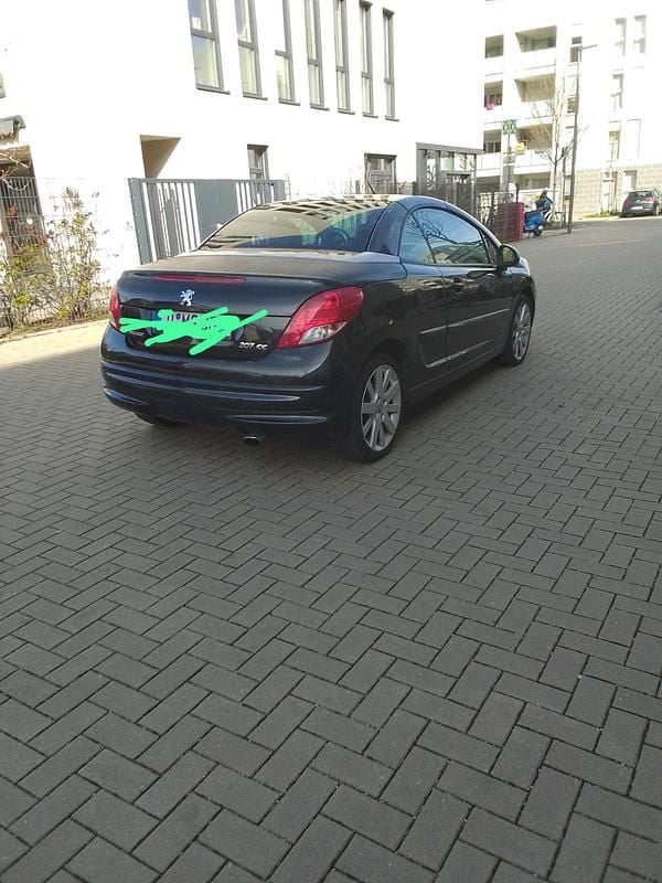 Gebraucht Peugeot 207 CC 130 PS (95 kW) 2009 Schwarz Cabrio