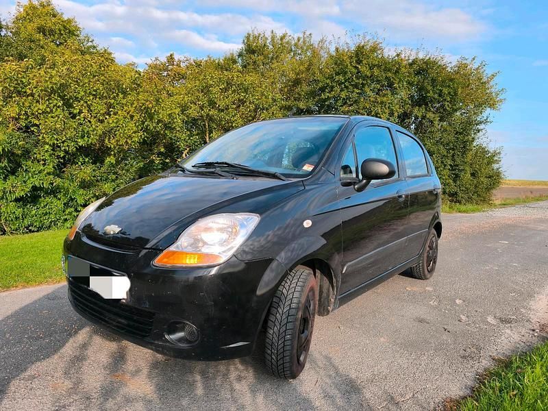 Schwarz Gebraucht 2009 Chevrolet Matiz Kleinwagen | 750 € - Bild 1/4