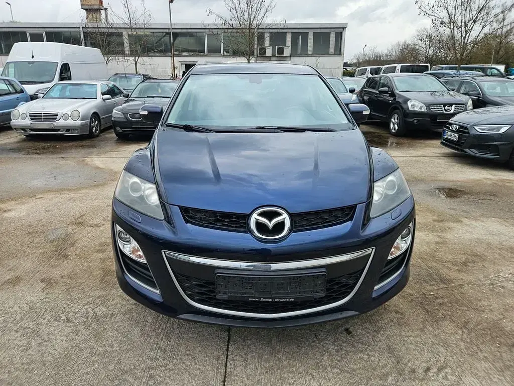 Gebraucht Mazda CX-7 Exclusive-Line 173 PS (127 kW) 2013 Blau SUV