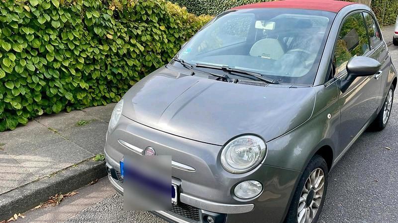 Grau Gebraucht 2014 Fiat 500C Lounge Cabrio | 5.950 € (Fairer Preis) - Bild 1/4
