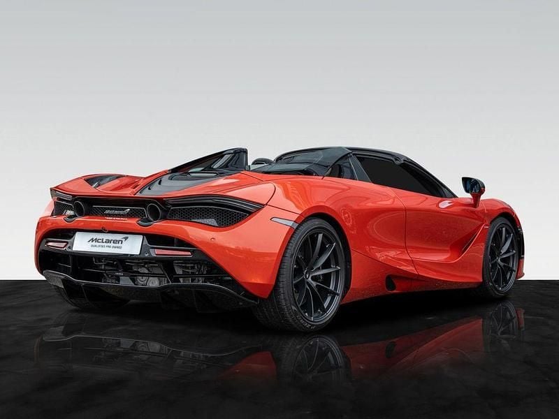 Neu McLaren 720S 721 PS (530 kW) 2025 Orange Cabrio