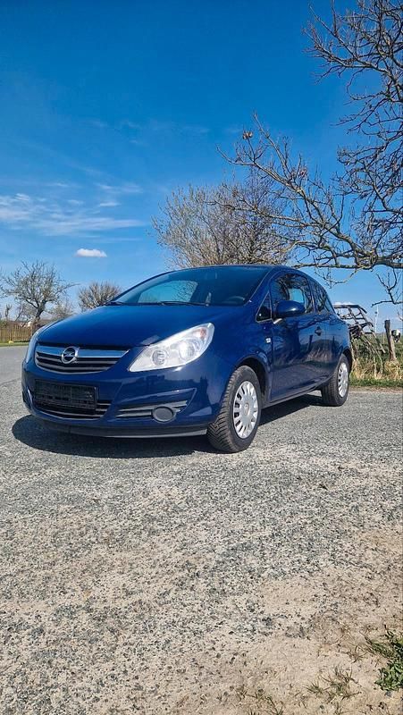 Gebraucht Opel Corsa 60 PS (44 kW) 2009 Blau Kleinwagen