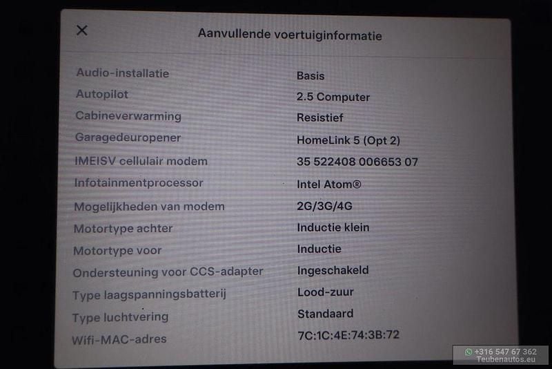 Gebraucht Tesla Model S 244 kW (333 PS) 2018 Blau Kleinwagen