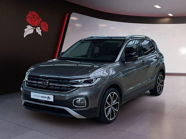 Gebraucht VW T-Cross Style 116 PS (85 kW) 2021 Limestone grey metallic SUV