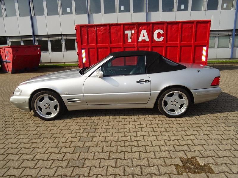 Gebraucht Mercedes SL320 231 PS (169 kW) 1996 Silber Cabrio