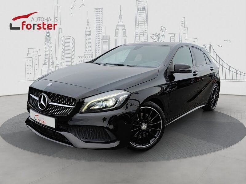 Schwarz Gebraucht 2016 Mercedes A220 Night Limousine | 17.990 € (Etwas zu teuer) - Bild 1/4