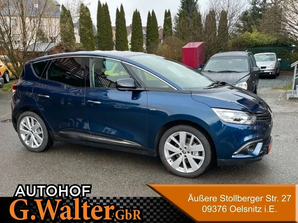 Gebraucht Renault Scenic E-Tech LIMITED 140 PS (102 kW) 2021 Blau SUV