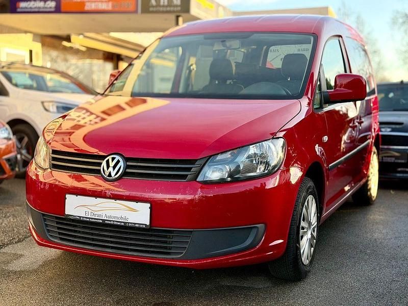 Rot Gebraucht 2014 VW Caddy Van / Kleinbus | 6.390 € (Superpreis) - Bild 1/4