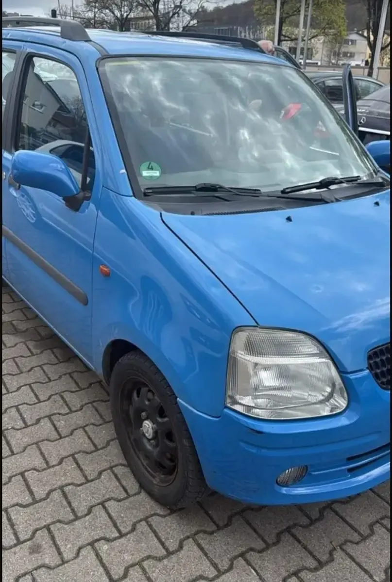 Occasion Opel Agila 75 ch (55 kW) 2002 Bleue Monospace