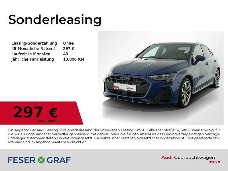 Gebraucht Audi A3 Ambiente 116 PS (85 kW) 2025 Ascariblau metallic Limousine