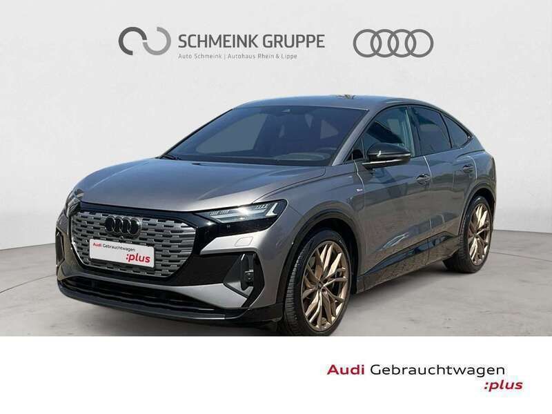 Taifungrau metallic Gebraucht 2022 Audi Q4 e-tron S-Line SUV | 42.480 € (Fairer Preis) - Bild 1/4