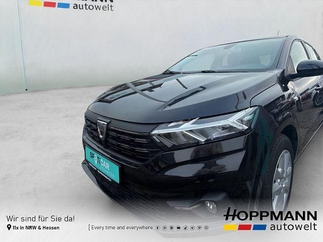 Schwarz Gebraucht 2022 Dacia Sandero Limousine | 12.480 € (Superpreis) - Bild 1/4