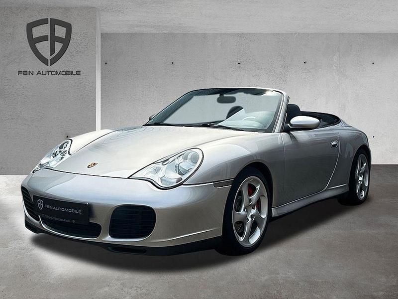 Silber Gebraucht 2004 Porsche 911 Carrera 4S Cabriolet Cabrio | 41.900 € (Superpreis) - Bild 1/4