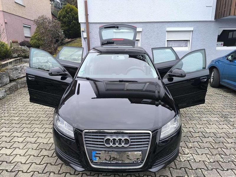 Gebraucht Audi A3 Attraction 125 PS (91 kW) 2008 Schwarz Kleinwagen
