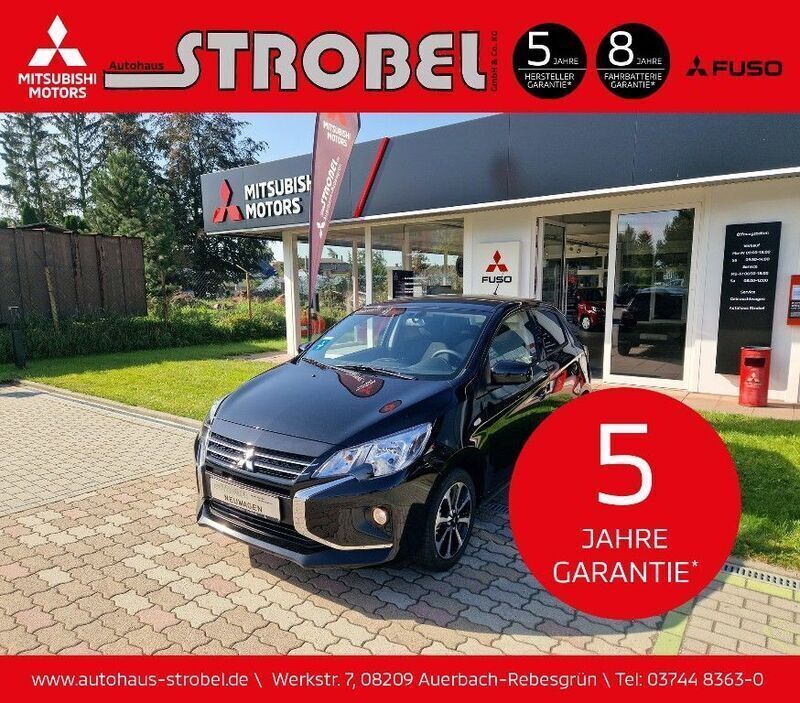 Schwarz Neu 2024 Mitsubishi Space Star Select+ Limousine | 16.240 € - Bild 1/4