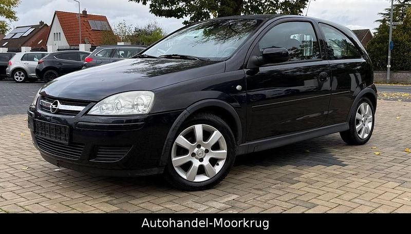 Schwarz Gebraucht 2006 Opel Corsa Edition Limousine | 800 € (Superpreis) - Bild 1/4