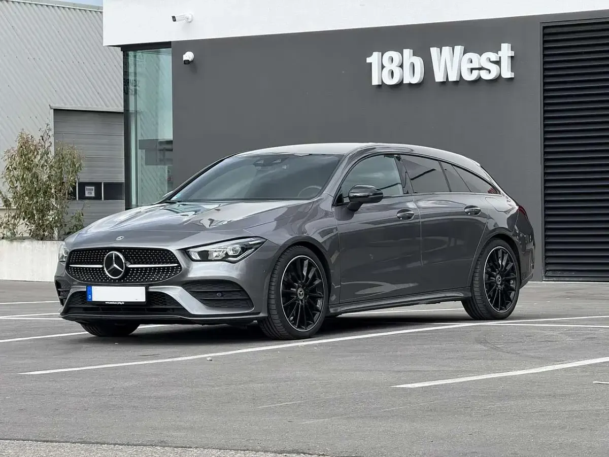 Gebraucht Mercedes CLA220 190 PS (139 kW) 2021 Grau Coupé
