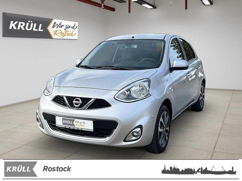 Silber Gebraucht 2017 Nissan Micra N-TEC Kleinwagen | 10.990 € (Fairer Preis) - Bild 1/4
