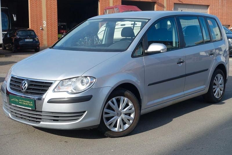 Gebraucht VW Touran Conceptline 102 PS (75 kW) 2008 Silber Van / Kleinbus