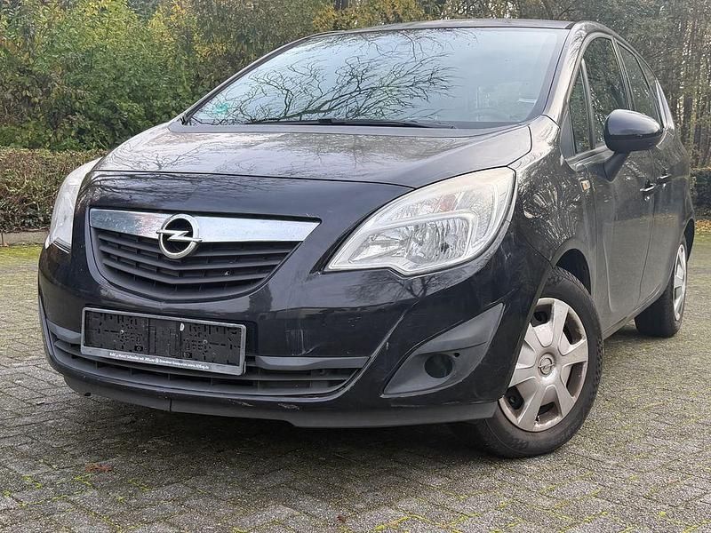 Schwarz Gebraucht 2010 Opel Meriva Edition Van / Kleinbus | 1.550 € (Fairer Preis) - Bild 1/4