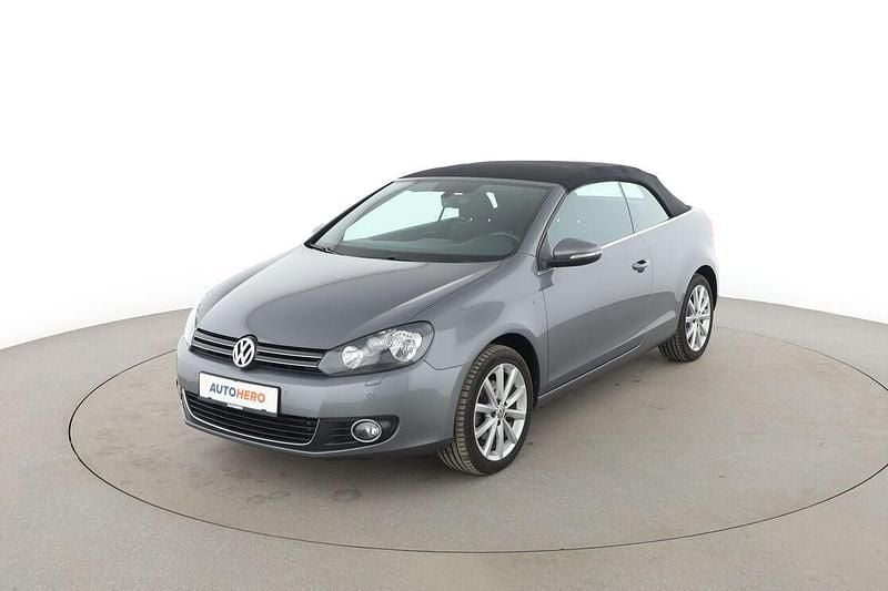 Gebraucht VW Golf Cabriolet LOUNGE 2015 Grau Cabrio