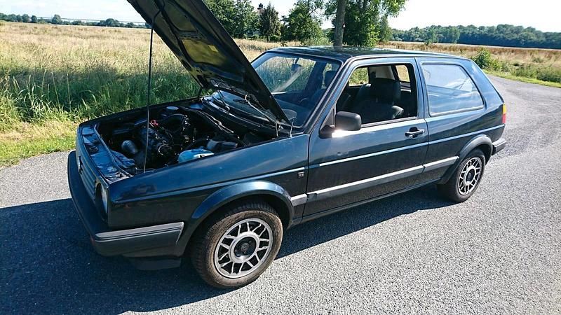 Gebraucht VW Golf II 55 PS (40 kW) 1990 Blau Kleinwagen