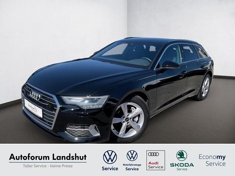 Schwarz mythosschwarz Gebraucht 2024 Audi A6 Sport Kombi | 39.880 € (Superpreis) - Bild 1/4