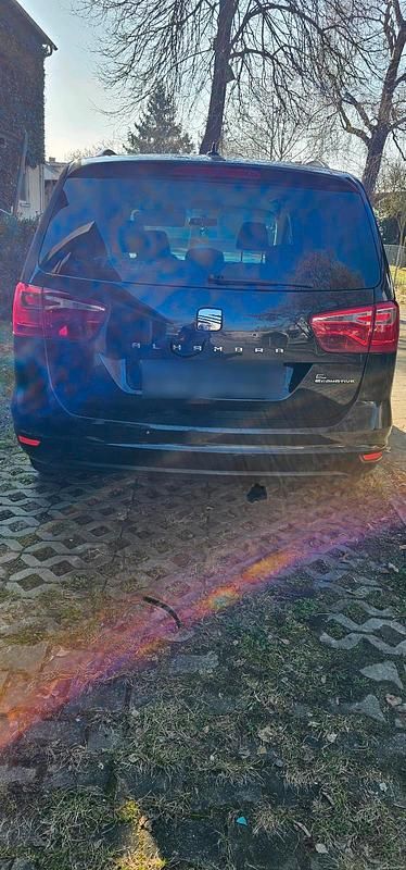 Gebraucht Seat Alhambra 140 PS (102 kW) 2011 Schwarz Van / Kleinbus