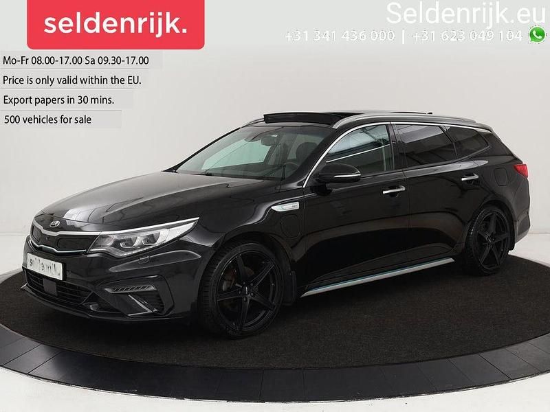 Schwarz Gebraucht 2019 Kia Optima Hybrid Limousine | 20.500 € (Fairer Preis) - Bild 1/4