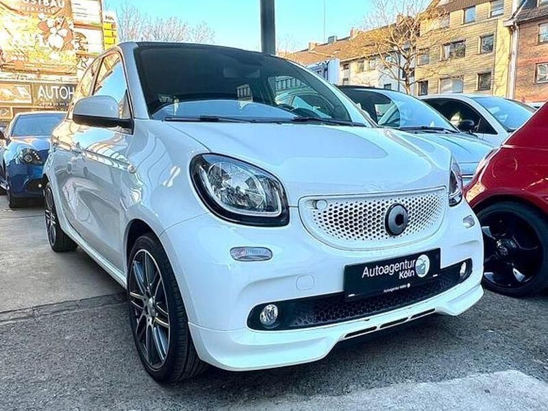 Gebraucht Smart ForFour Brabus 109 PS (80 kW) 2018 Weiß Kleinwagen