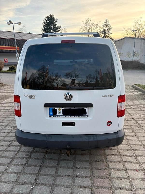 Gebraucht VW Caddy Maxi 140 PS (102 kW) 2008 Weiß Van / Kleinbus