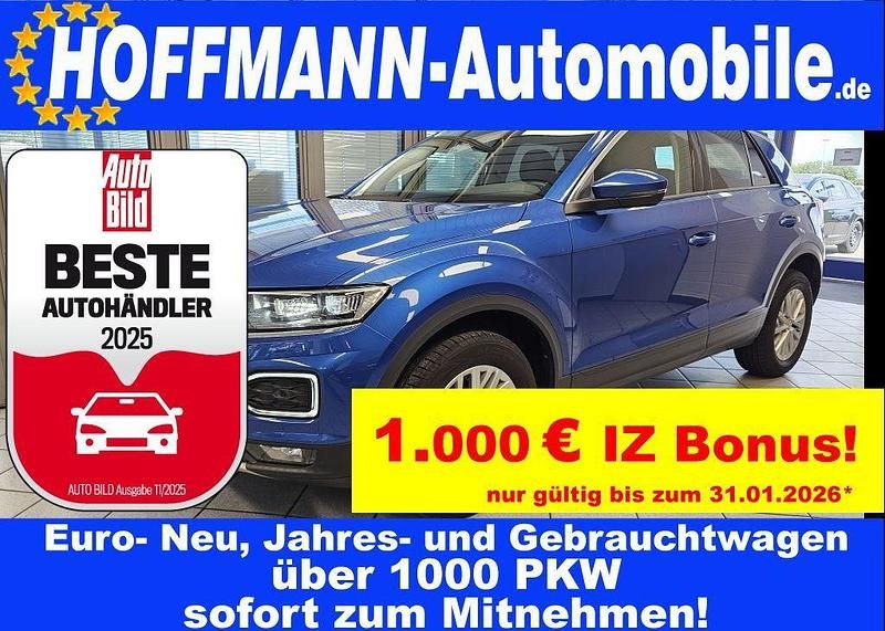 Blau Gebraucht 2020 VW T-Roc Style SUV | 17.900 € (Guter Preis) - Bild 1/4