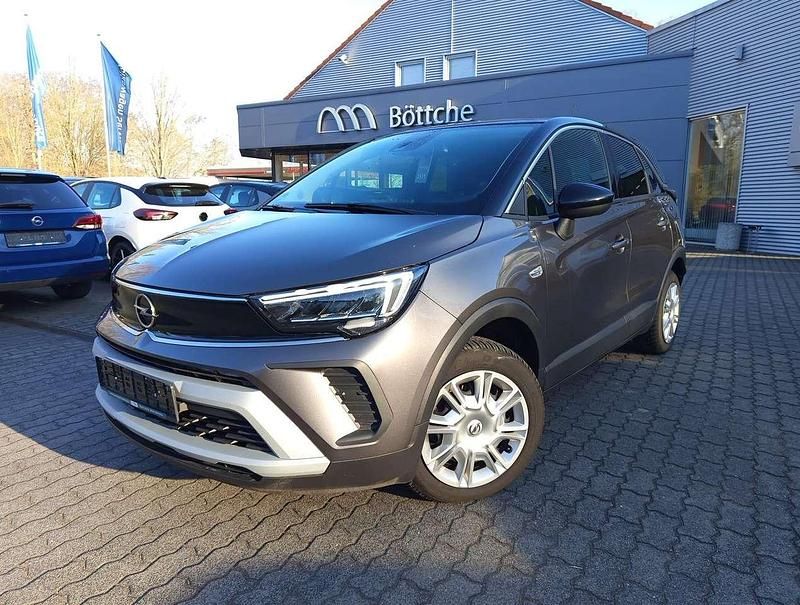 Gebraucht Opel Crossland Elegance 131 PS (96 kW) 2022 Mondstein grau/e:vulkan grau SUV