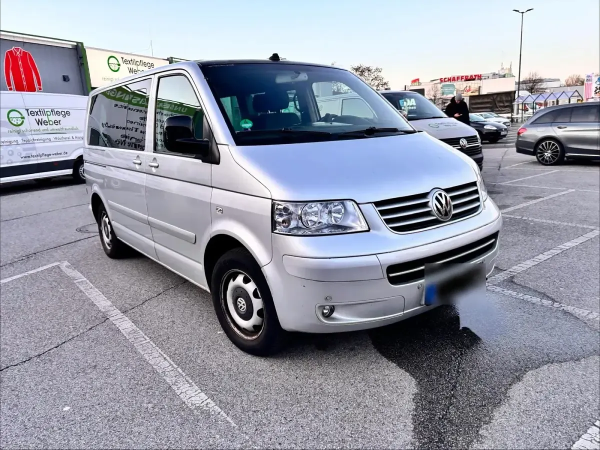 Gebraucht VW T5 128 PS (94 kW) 2006 Silber Van
