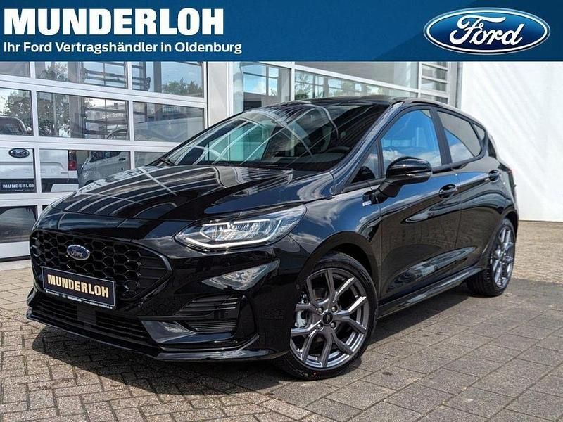 Schwarz Gebraucht 2023 Ford Fiesta ST-Line Kleinwagen | 21.990 € (Etwas zu teuer) - Bild 1/4