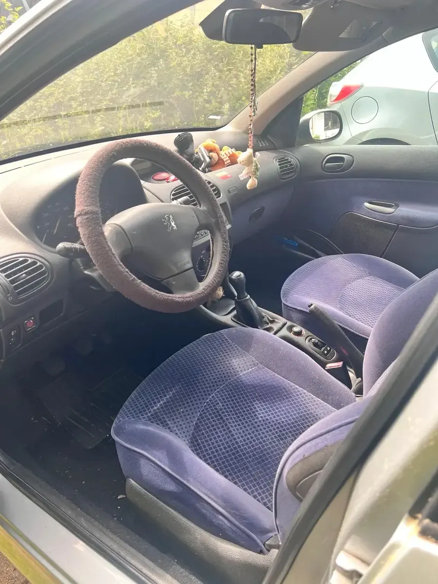 Gebraucht Peugeot 206 75 PS (55 kW) 2003 Silber Kleinwagen