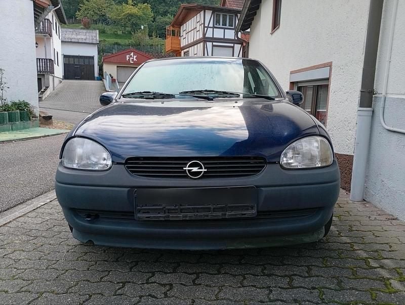 Blau Gebraucht 2000 Opel Corsa Kleinwagen | 220 € (Superpreis) - Bild 1/4