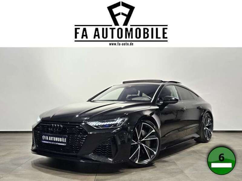 Mythosschwarz Gebraucht 2019 Audi RS7 Ambiente Kleinwagen | 78.740 € - Bild 1/4