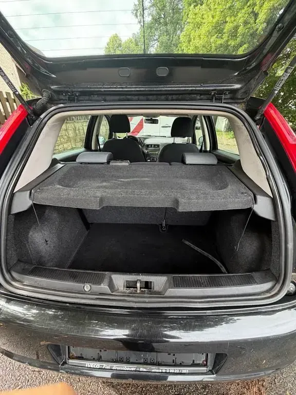Gebraucht Fiat Punto Active 75 PS (55 kW) 2007 Schwarz Kleinwagen