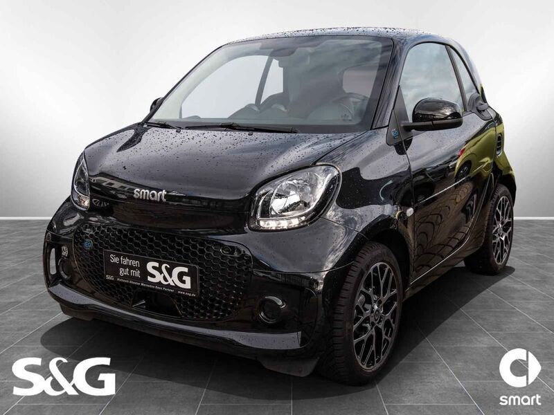 Schwarz Gebraucht 2022 Smart ForTwo Electric Drive Kleinwagen | 15.277 € (Teuer) - Bild 1/4